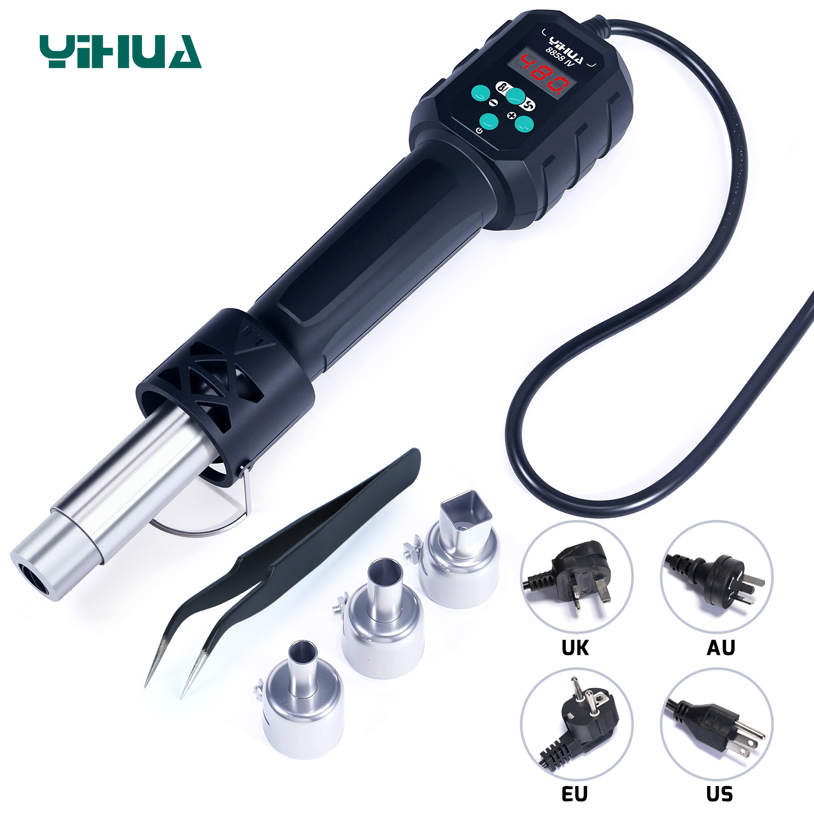 Heat Gun Small - YIHUA Pistola ad Aria Calda Temperatura