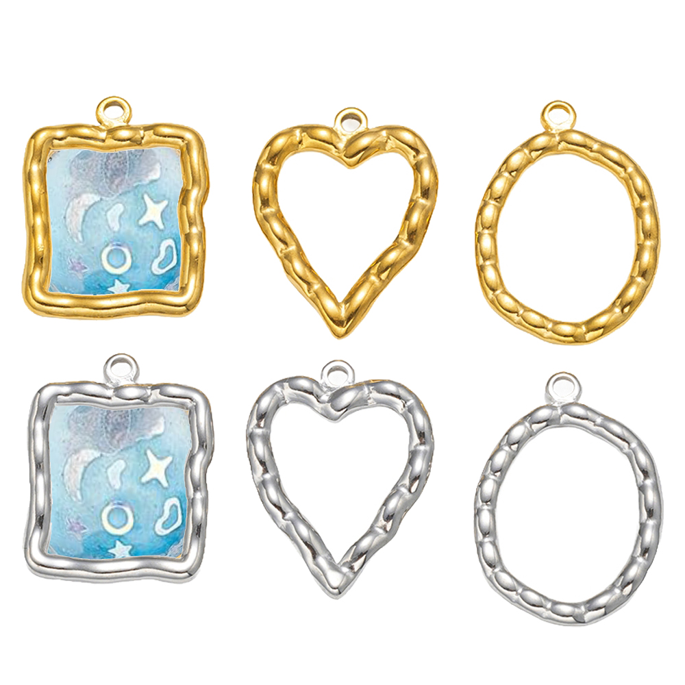 5 pendenti con castone rotondo - Resin Craft Material recensione e prezzo