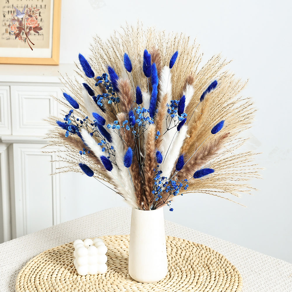 70 steli blu soffice coda di c - Dried Flower Bulk recensione e prezzo