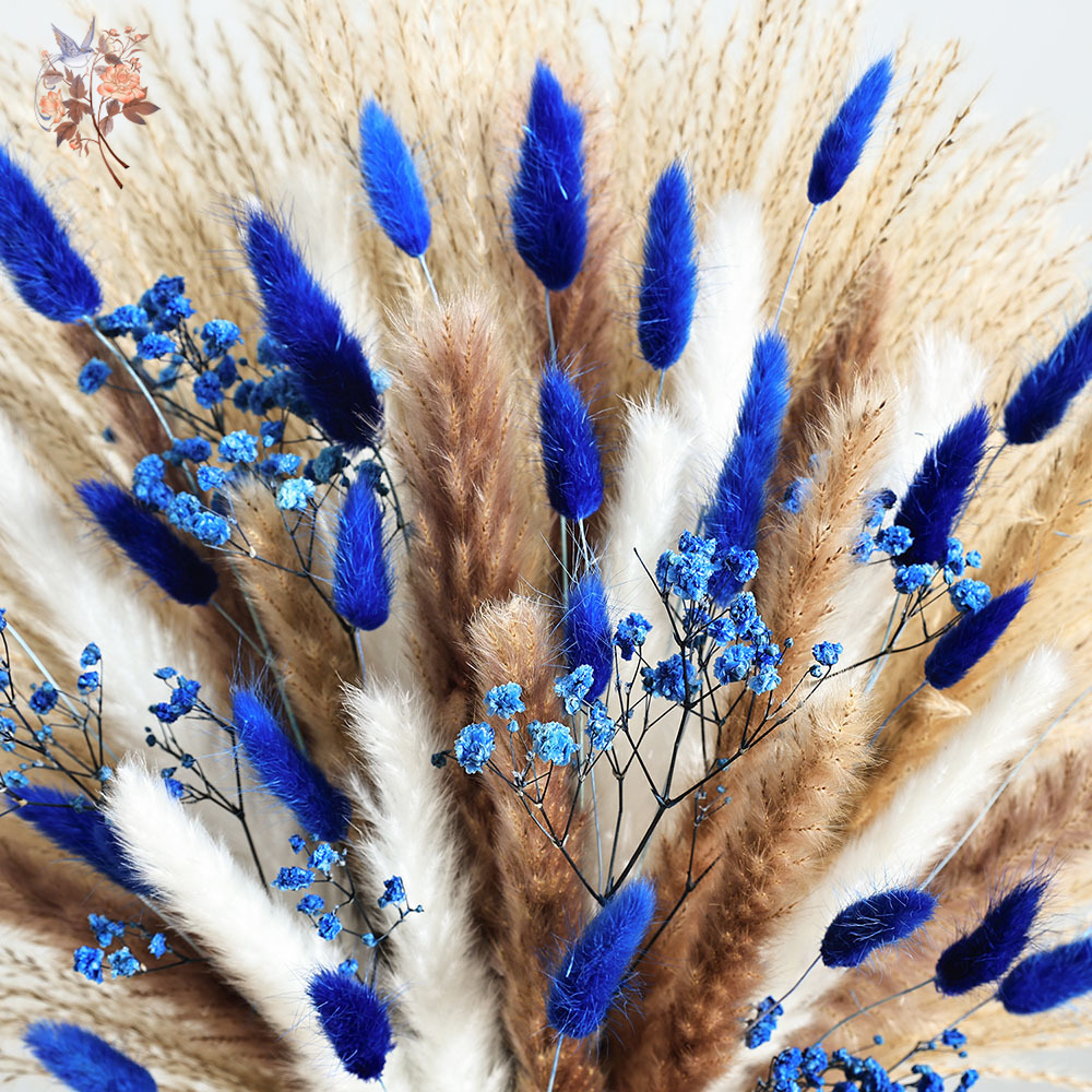 70 steli blu soffice coda di c - Dried Flower Bulk recensione e prezzo