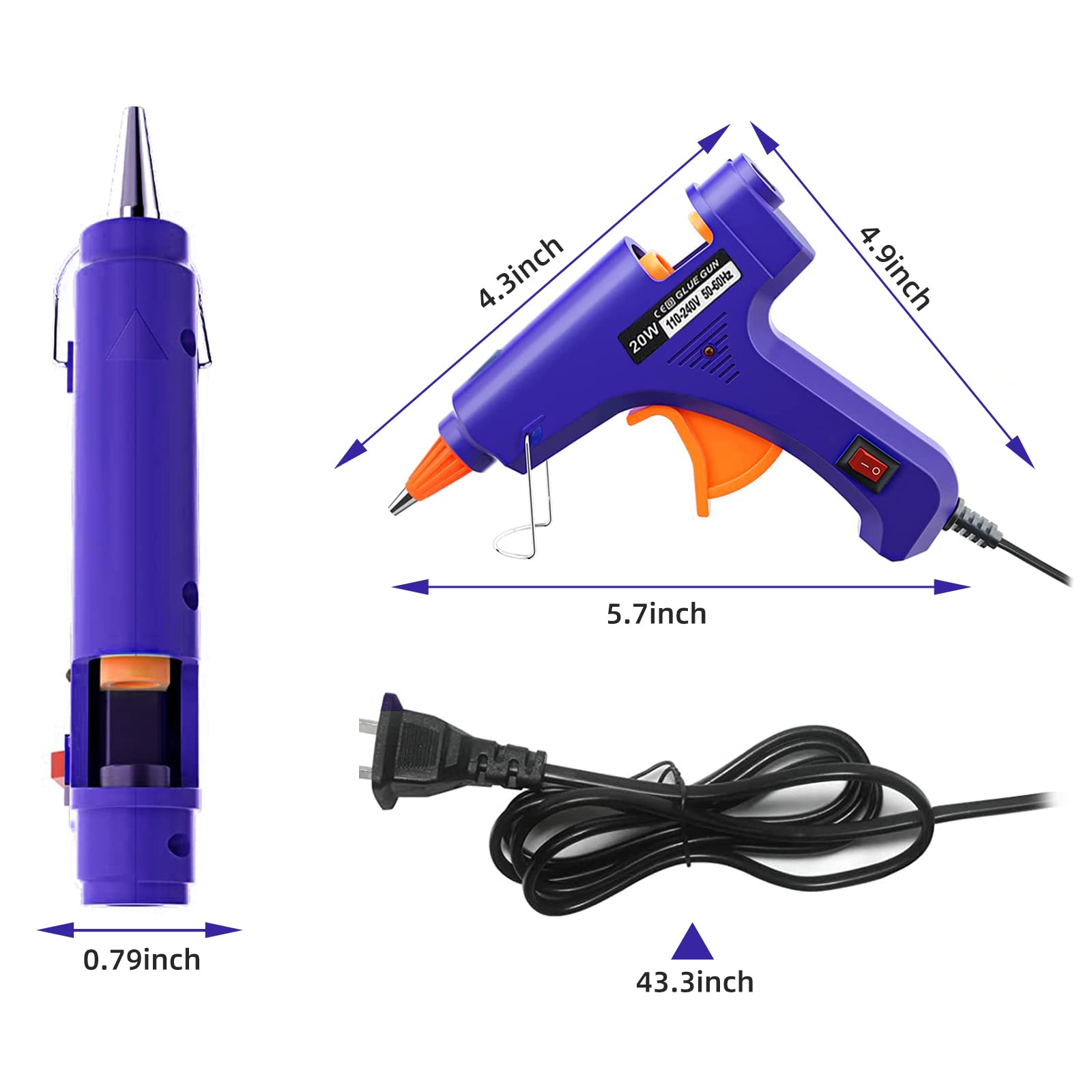 Pistola per colla a caldo da 2 - Heat Gun Small recensione e prezzo