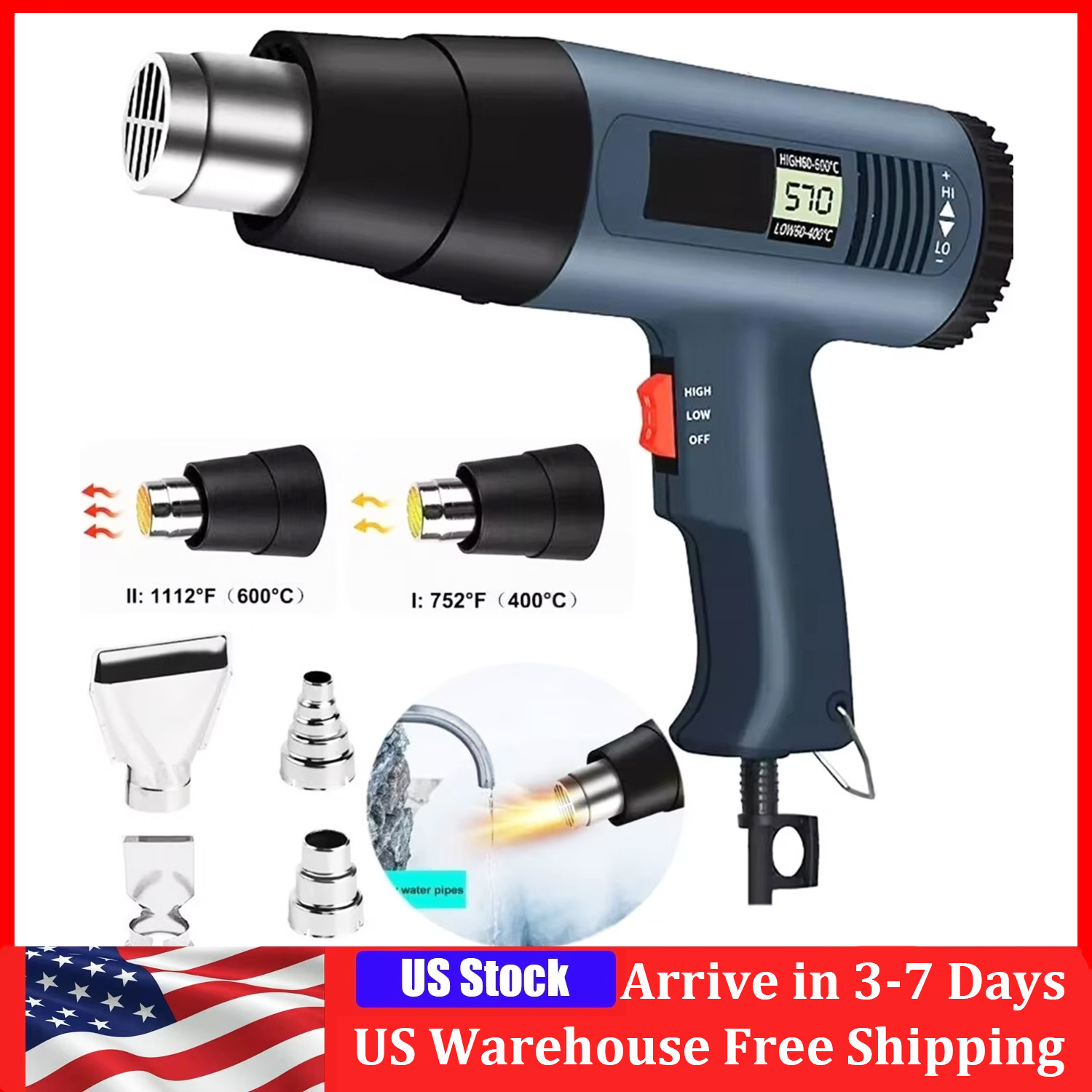 Pistola termica elettrica da 2 - Heat Gun Small recensione e prezzo