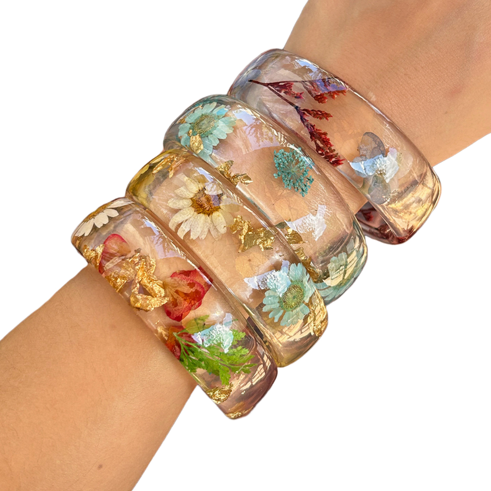 Bracciale rigido largo in acri - Dried Flower Bulk recensione e prezzo