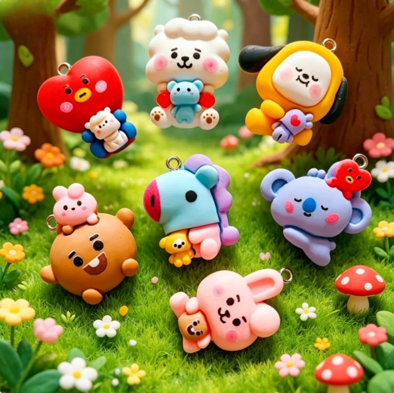 7 pezzi di ciondoli in resina  - Resin Craft Material recensione e prezzo