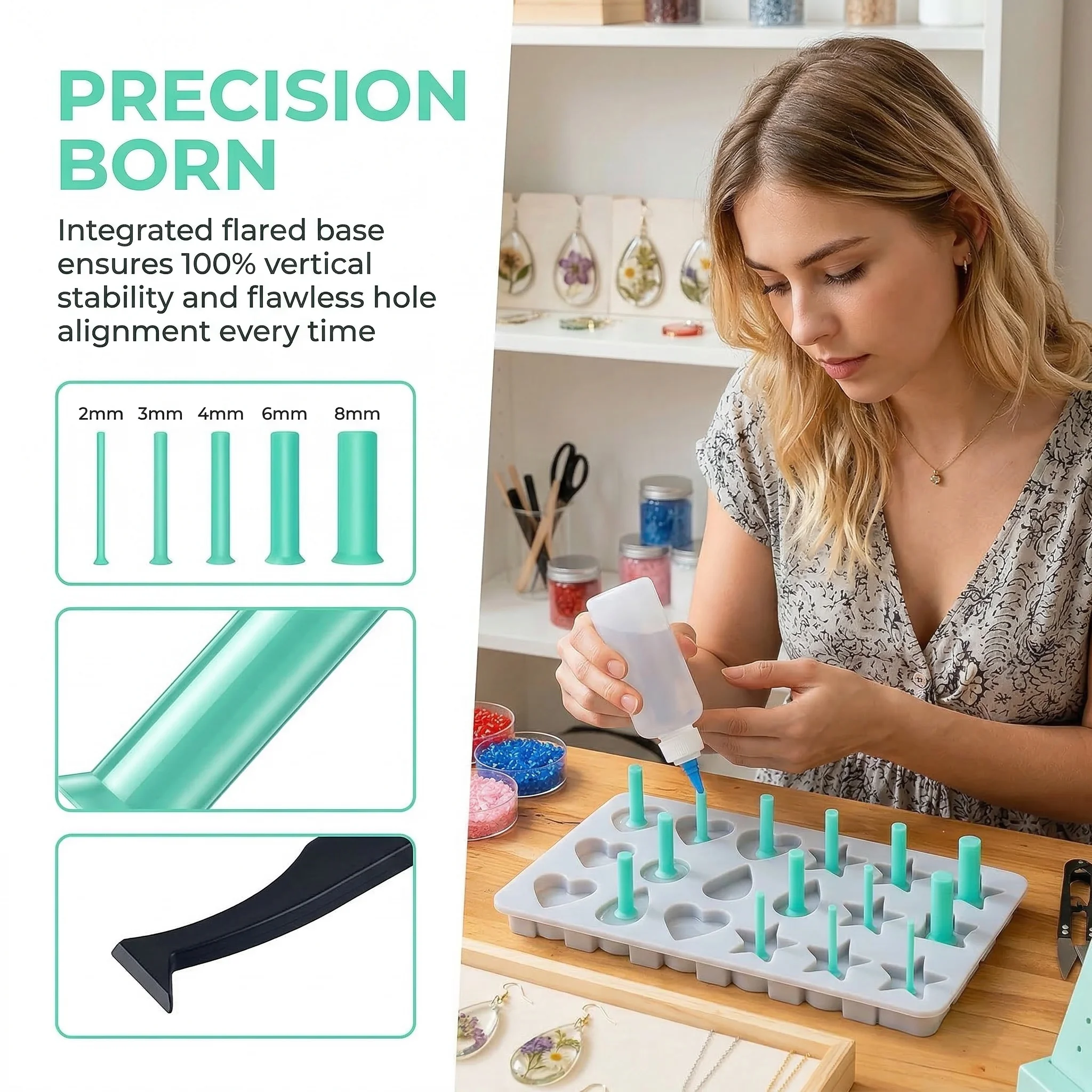 Kit di 35 Pezzi per Apertura F - Epoxy Uv Resin Kit recensione e prezzo